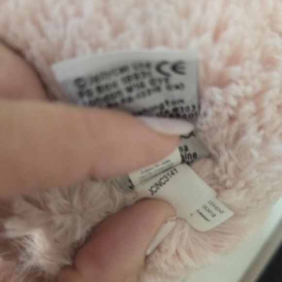 Jellycat Bashful Bunny Plush Pink Stuffed Animal 12" - Picture 6 of 13